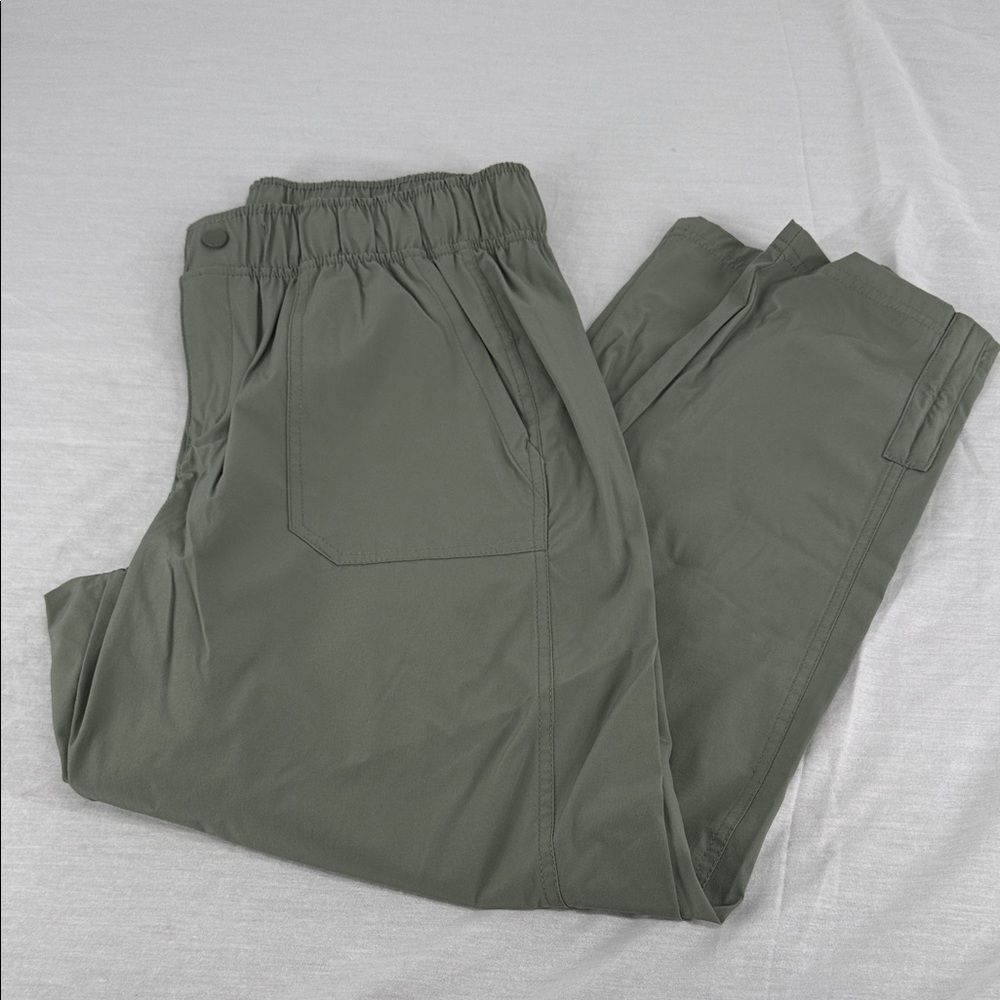 Avalanche Pants Wm Medium Nylon Green Hiking Outdoor Casual Windbreaker Camping